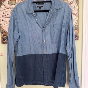 Reworked Chambray Shirt